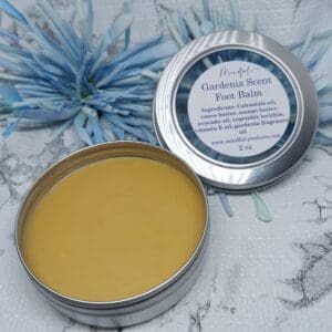 Foot Balms - Gardenia scented foot balm - Mindful Farms