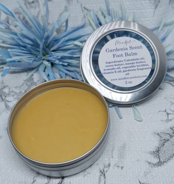 Foot Balms - Gardenia scented foot balm - Mindful Farms